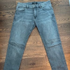 "34 Heritage" Jeans - Cool Tapered Leg - Light Grey Organic (33x32)